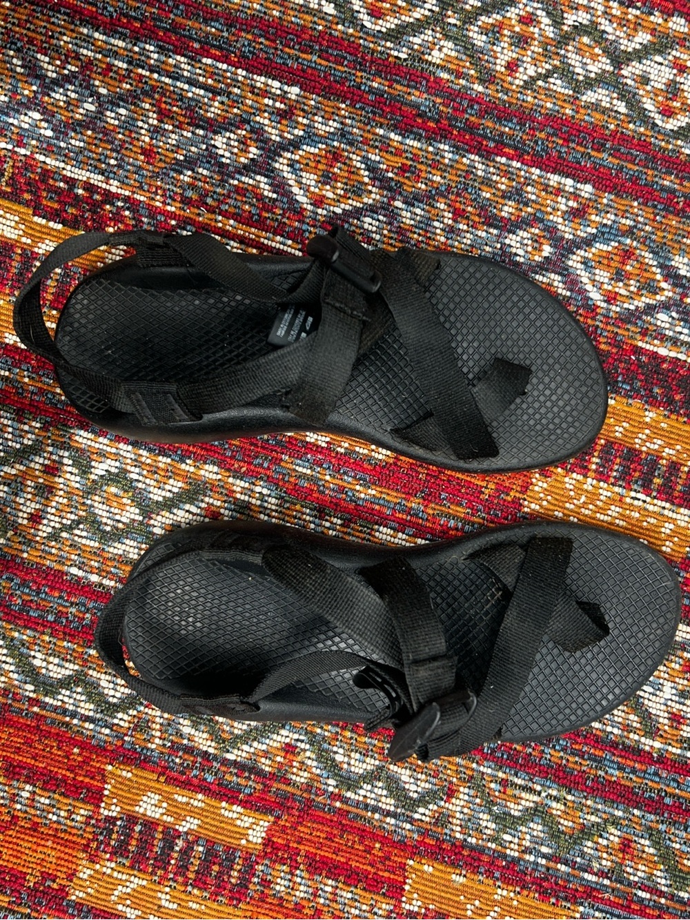 Chaco Z Women's Black Adjustable Outdoor Sandals